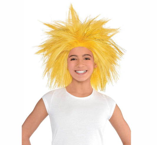 Team Spirit Gold Crazy Wig