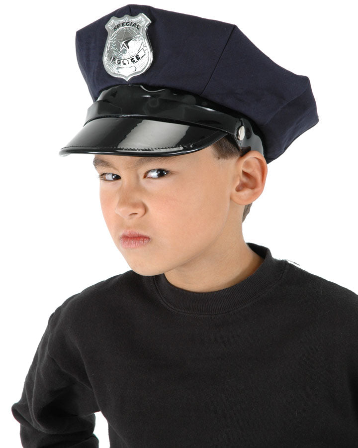Childrens Police Deluxe Hat