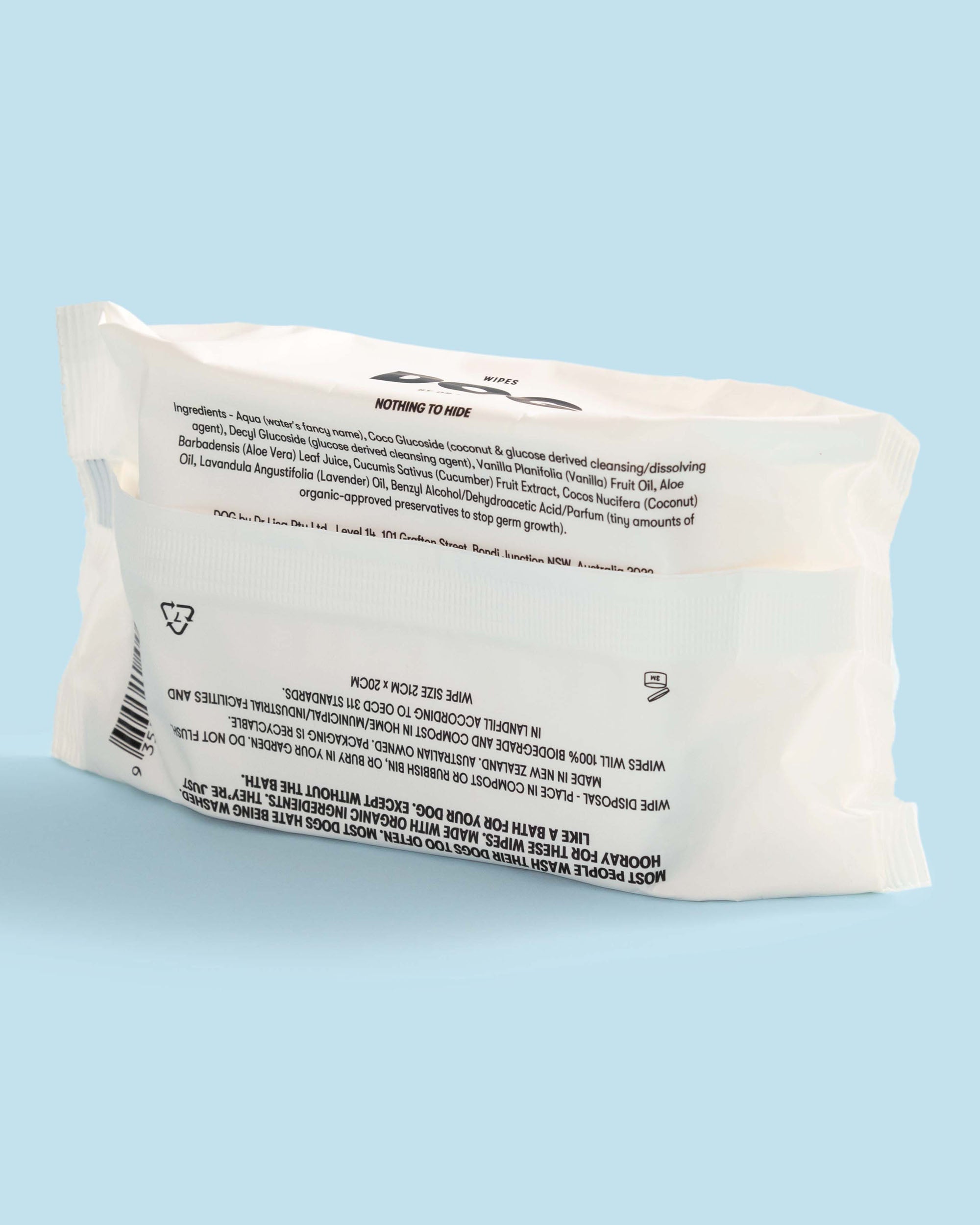 DOG Travel Wipes