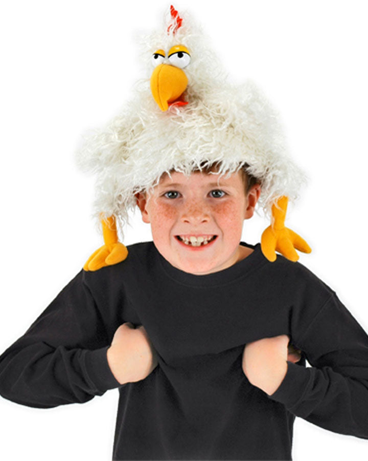 The Clucker Adult and Child Puppet Deluxe Hat