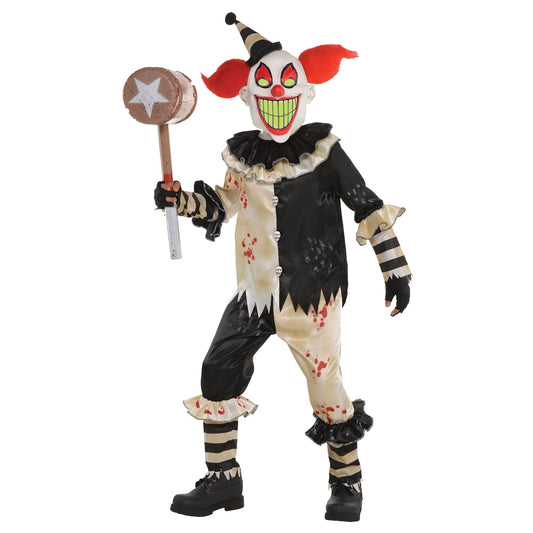 Carnival Nightmare Kids Halloween Costume 8-10 Years