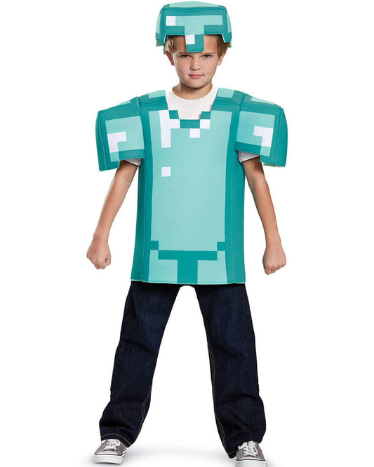 Minecraft Armour Classic Kids Costume