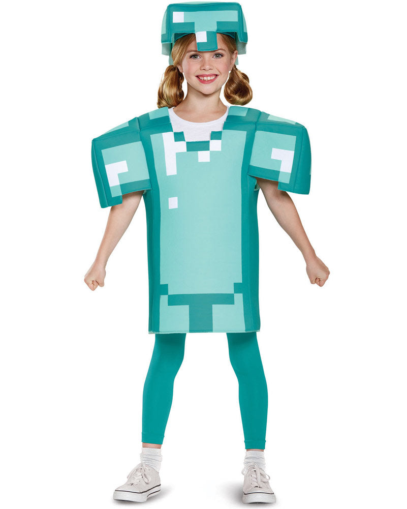 Minecraft Armour Classic Kids Costume