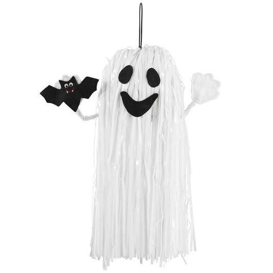 Fringe Friends Ghost Hanging Decoration