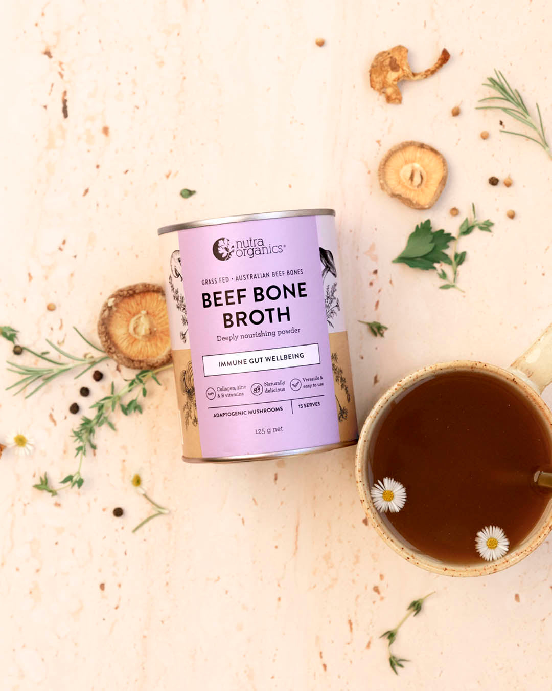 Beef Bone Broth Adaptogenic Mushroom