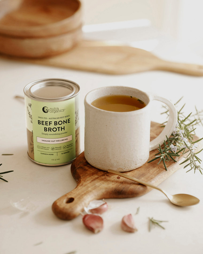 Beef Bone Broth Garden Herb