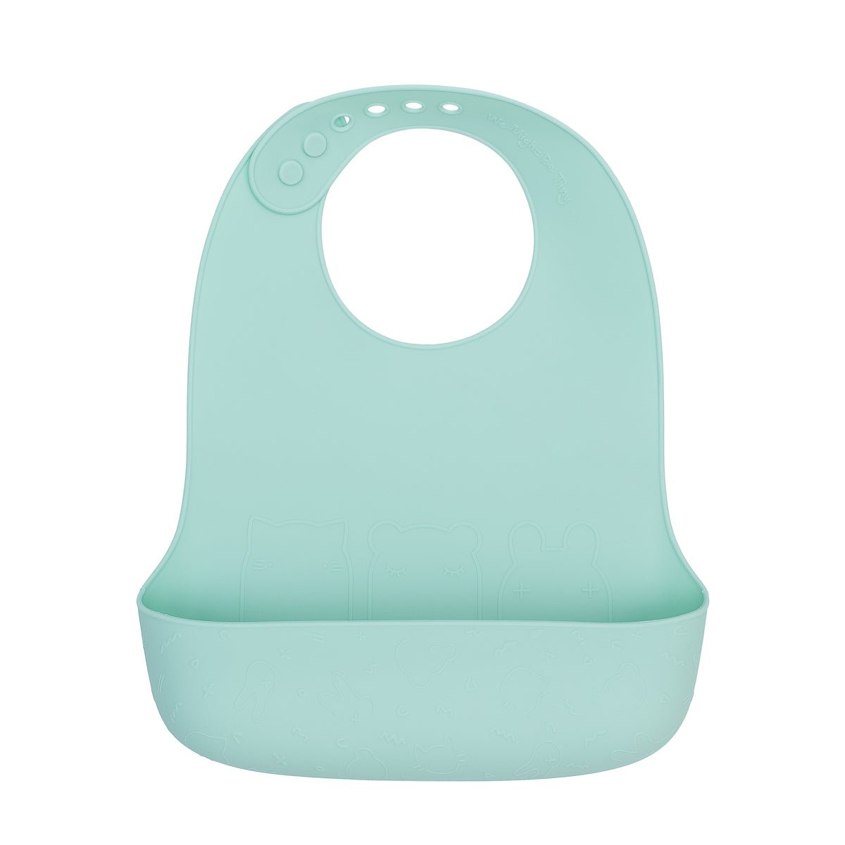 Catchie Bibs® 2.0 - Mint & Grey