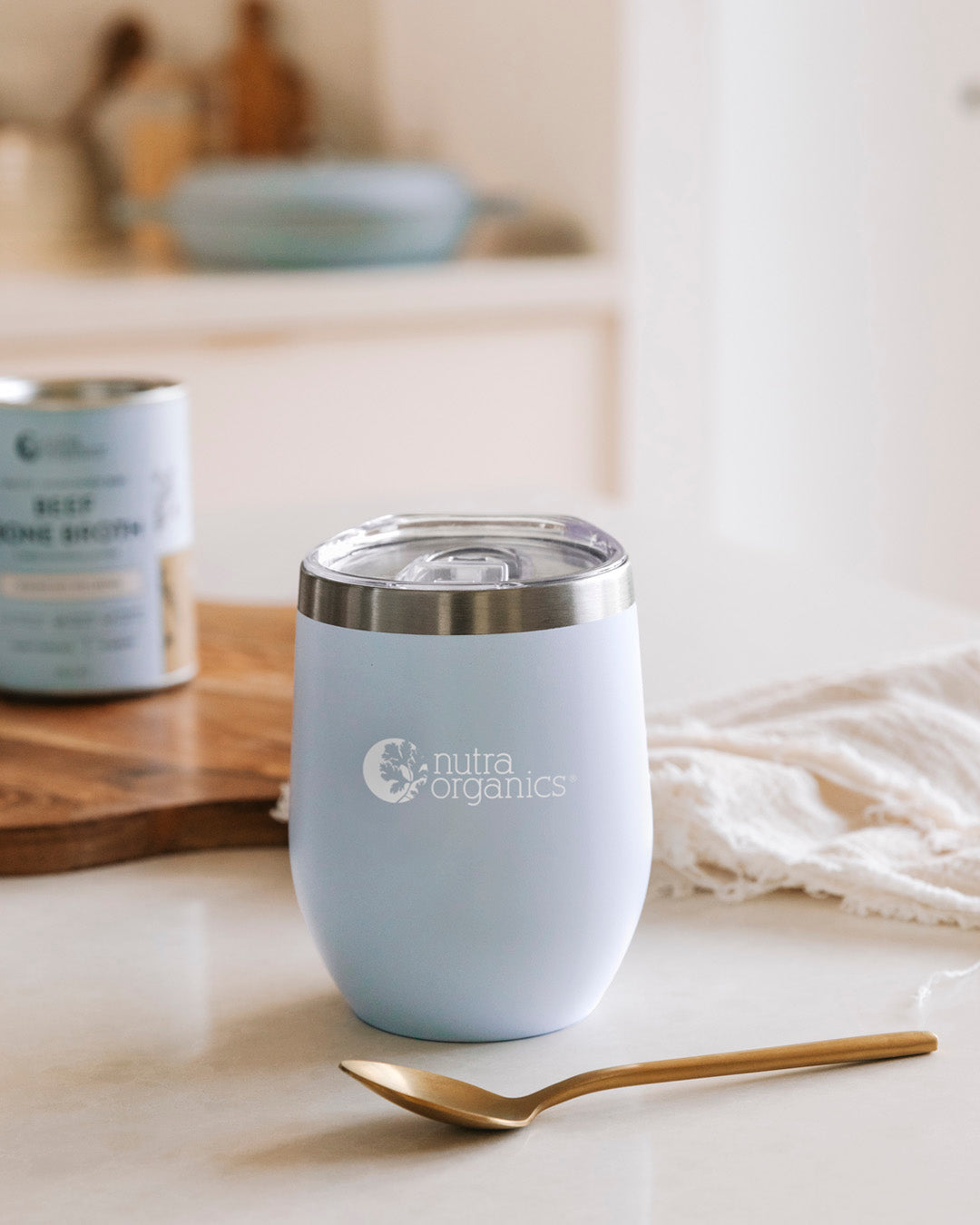 Broth & Go Cup Blue