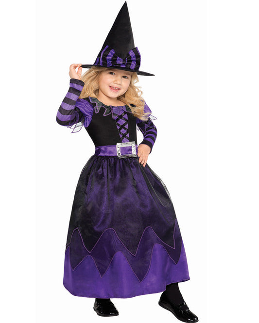 Be Witched Kids Halloween Costume 3-4 Years