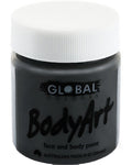Black Face and Body Paint Tub 45ml