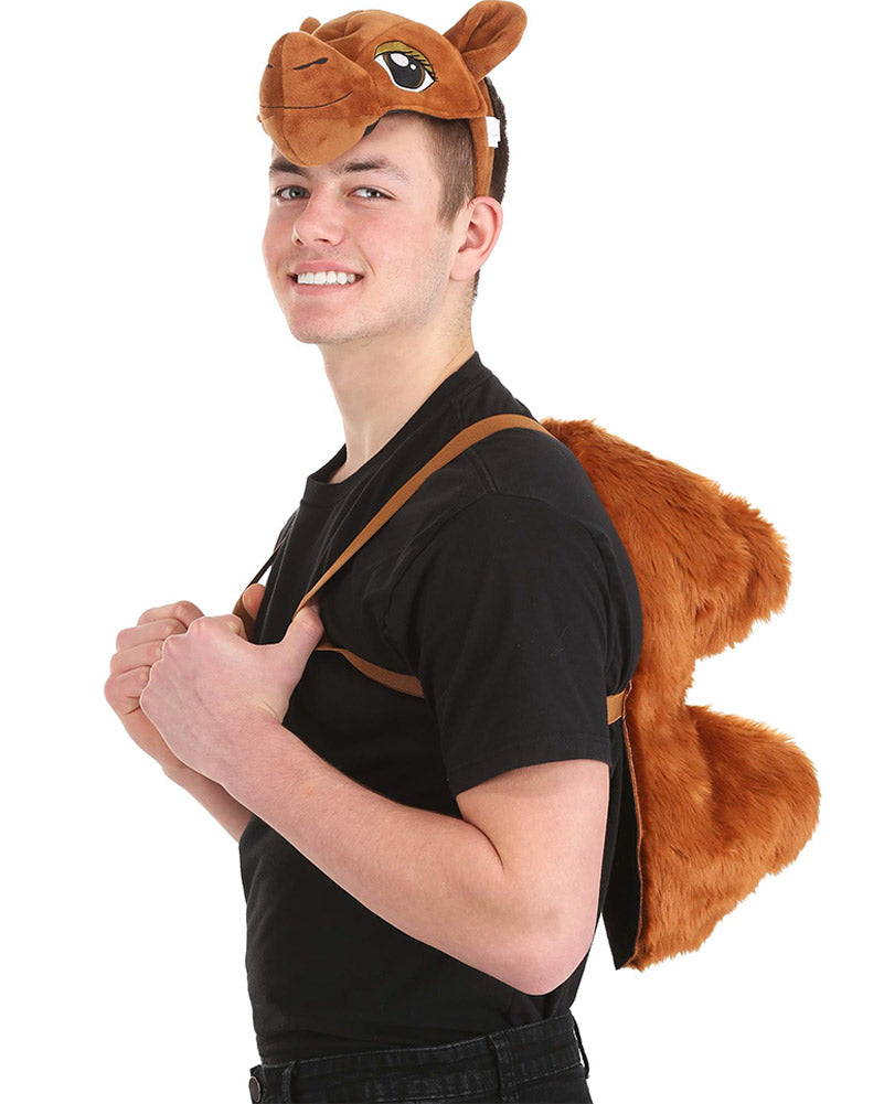 Camel Plush Headband and Double Hump Deluxe Set