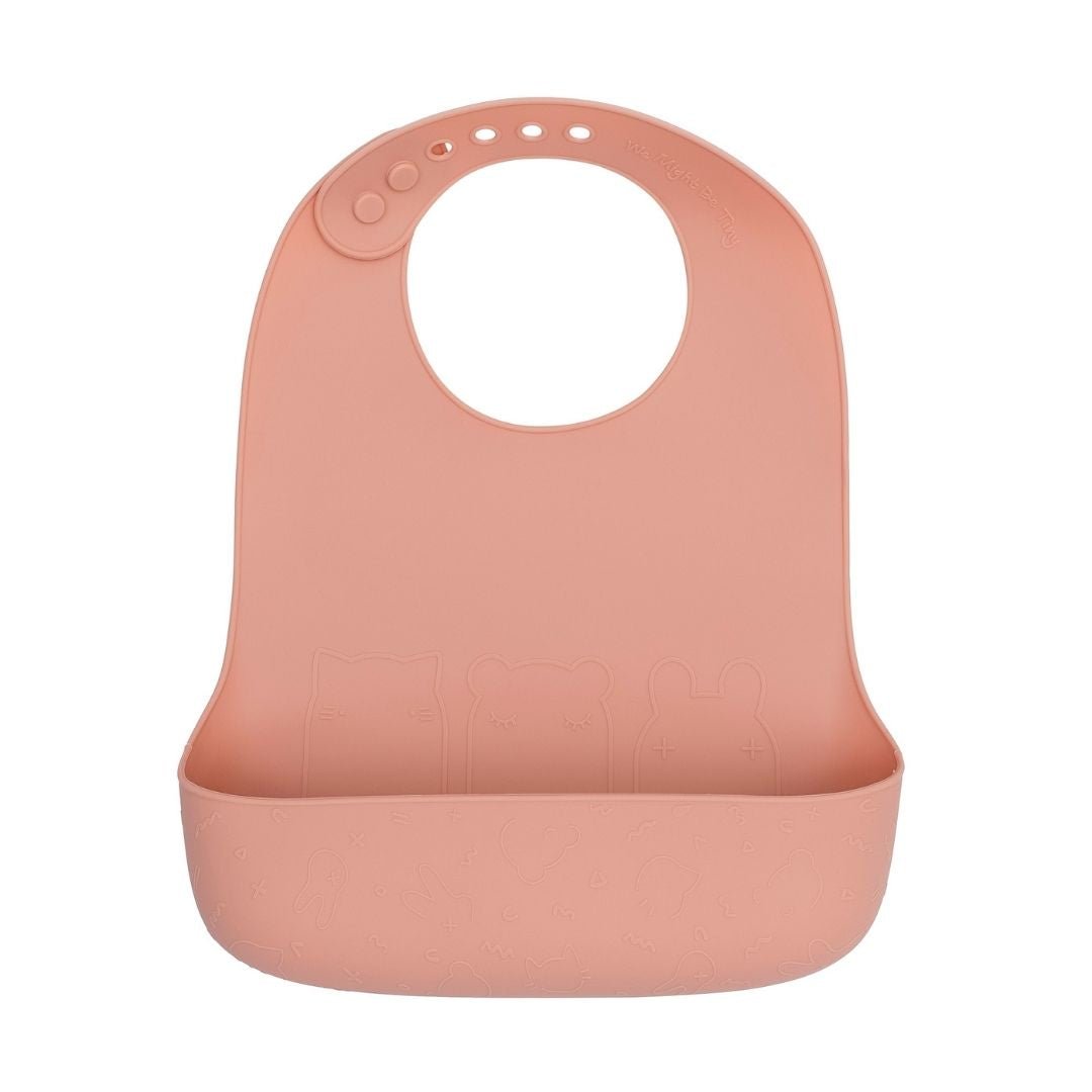 Catchie Bibs® 2.0 - Dark Peach & Mustard