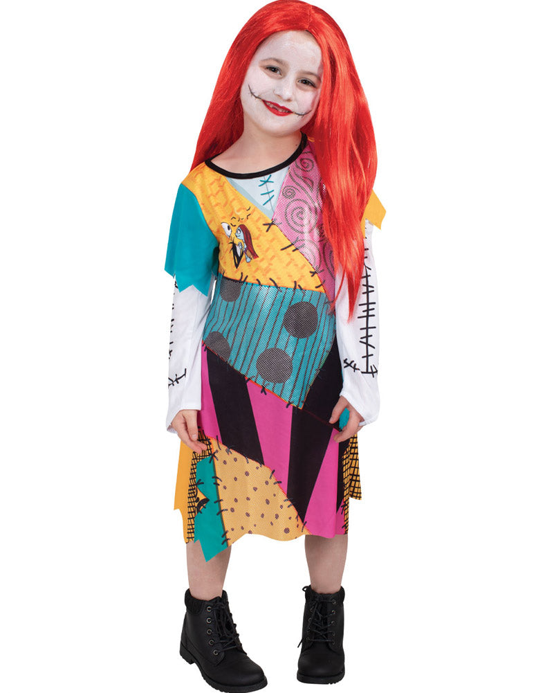 Disney Nightmare Before Christmas Sally Finkelstein Deluxe Kids Halloween Costume