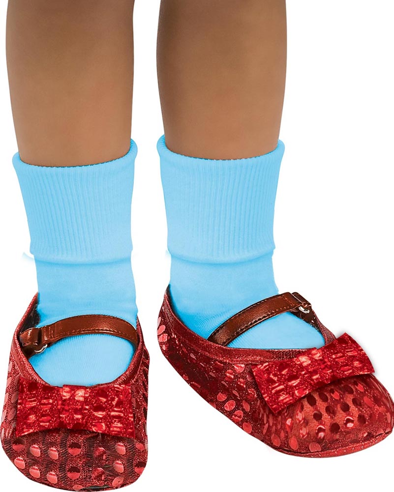 Dorothy Sequin Child Shoe Covers