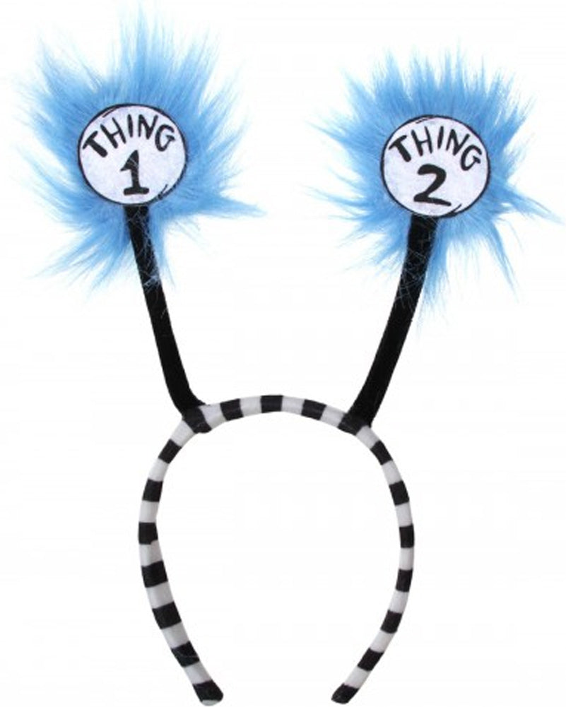 Dr Seuss Thing 1 and 2 Deluxe Headband
