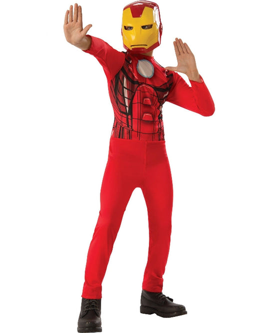 Iron Man Jumpsuit Value Boys Costume