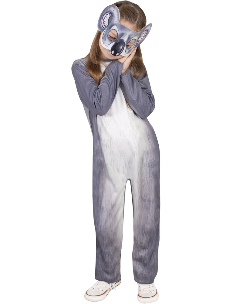 Koala Jumpsuit with Mask Toddler and Kids Costume