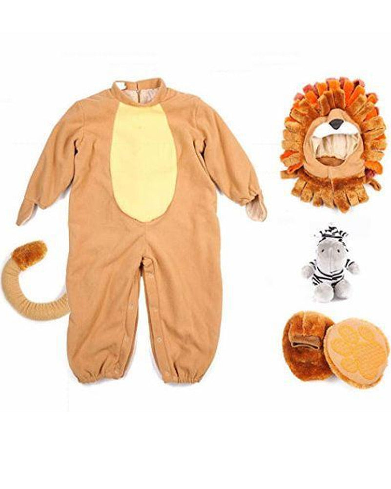 Lion Toddler Costume with Plush Zebra