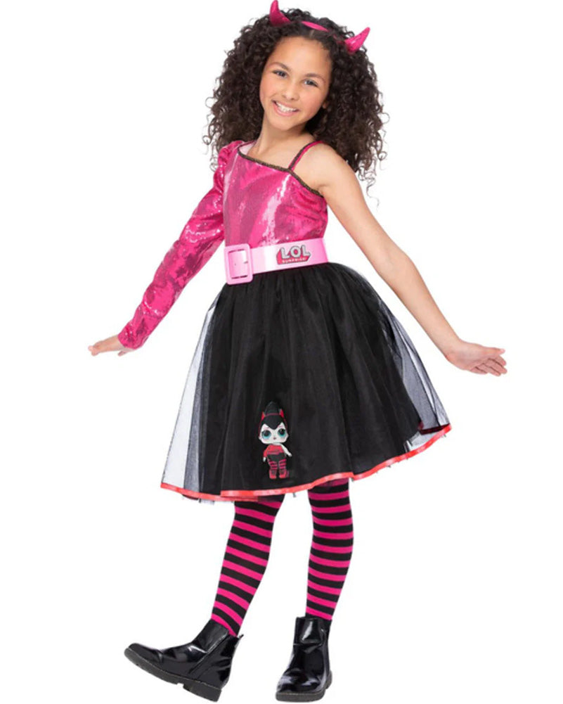 LOL Surprise Spice Devil Deluxe Girls Halloween Costume