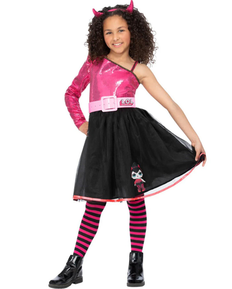 LOL Surprise Spice Devil Deluxe Girls Halloween Costume