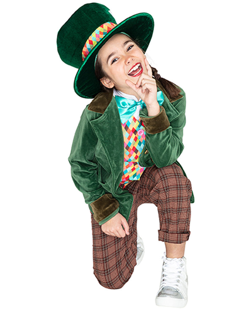 Maddest Hatter Deluxe Kids Costume