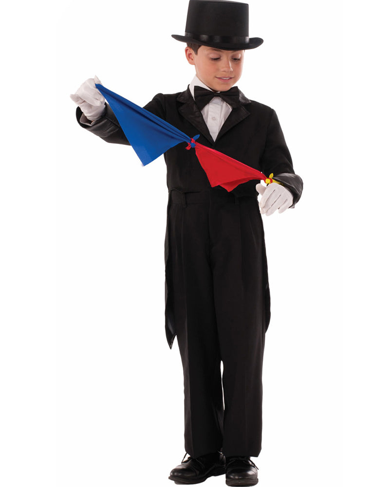 Magician Tailcoat Kids Costume