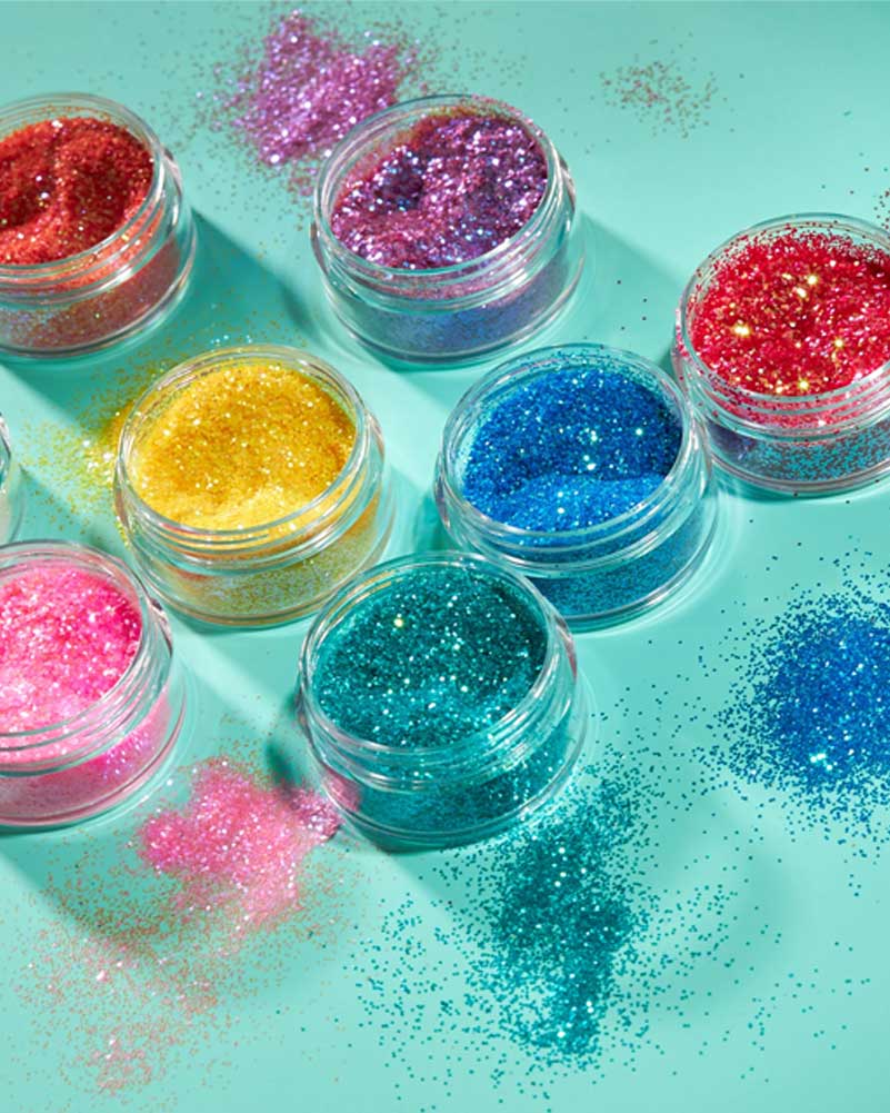 Moon Glitter Cherry Red Iridescent Body Glitter Shaker 5g