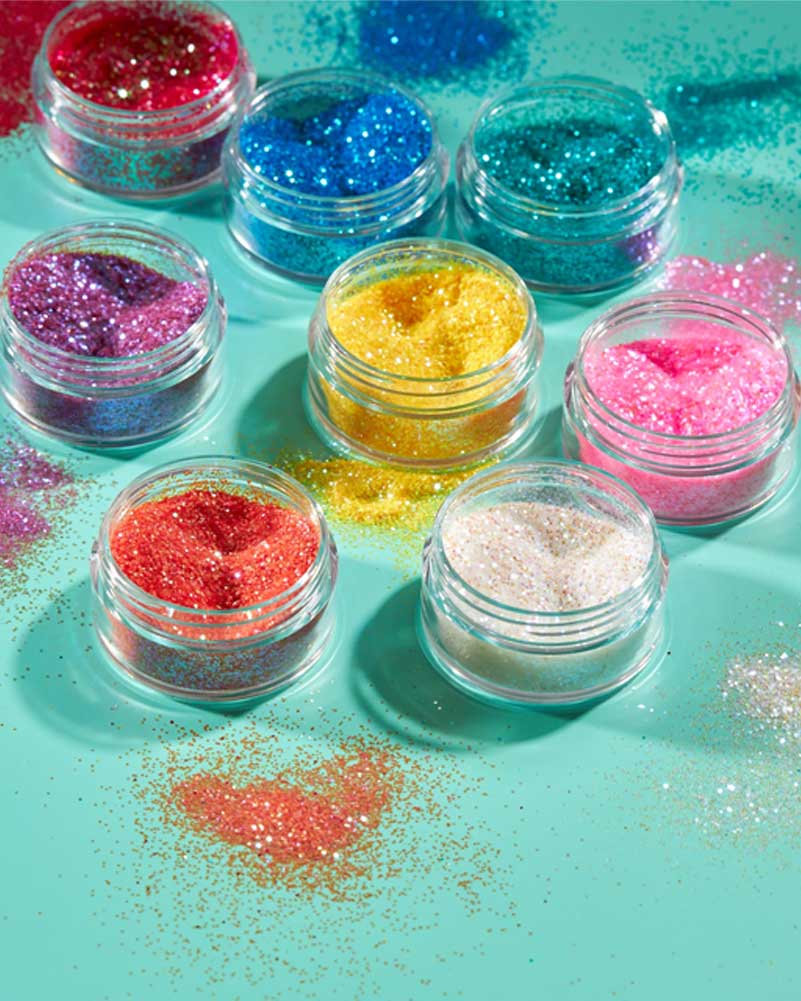 Moon Glitter Cherry Red Iridescent Body Glitter Shaker 5g