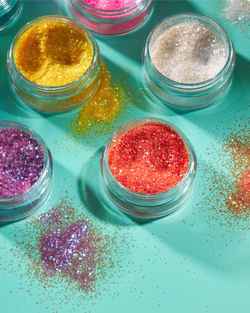Moon Glitter Cherry Red Iridescent Body Glitter Shaker 5g