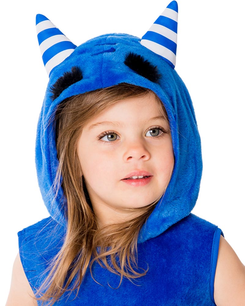 Oddbods Pogo Blue Monster Kids Costume