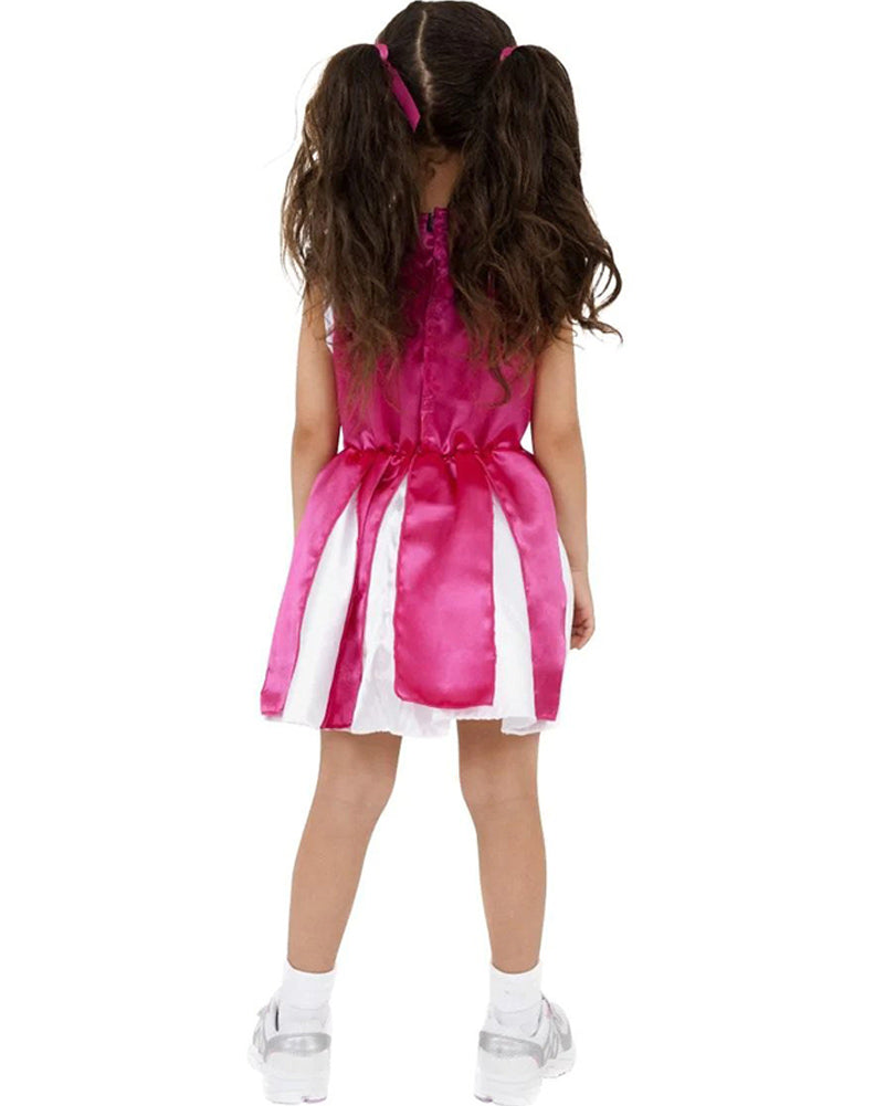 Pink Cheerleader Kids Costume