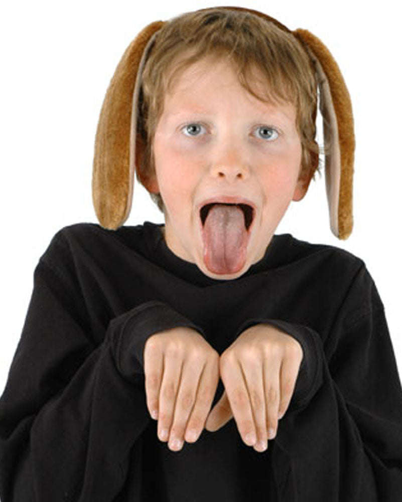 Puppy Ears Headband and Tail Deluxe Set