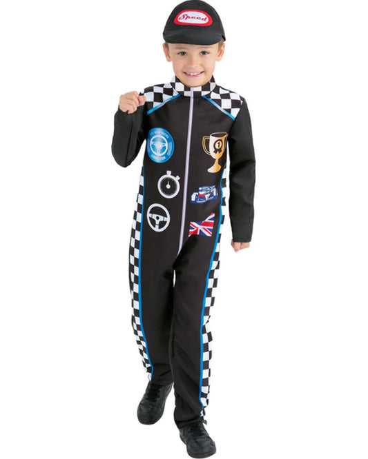 Racing Driver Boys Costume