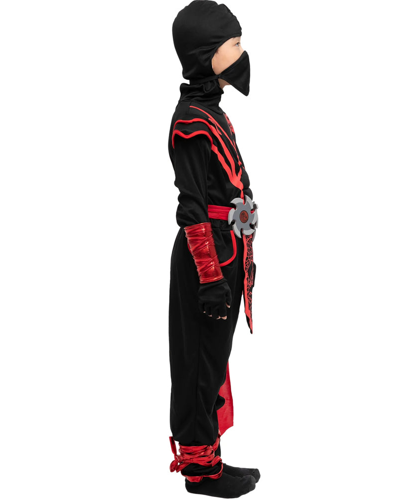 Red Dragon Ninja Toddler and Kids Halloween Costume