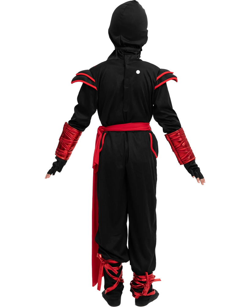 Red Dragon Ninja Toddler and Kids Halloween Costume