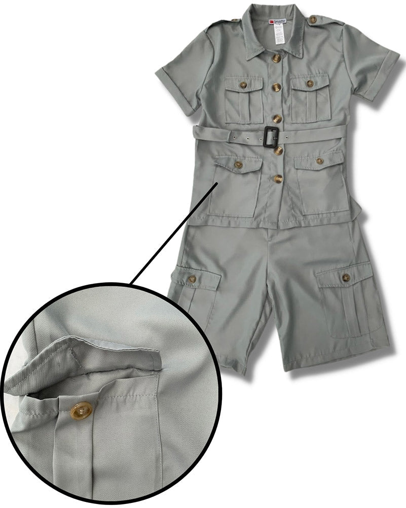 Safari Suit Deluxe Kids Costume