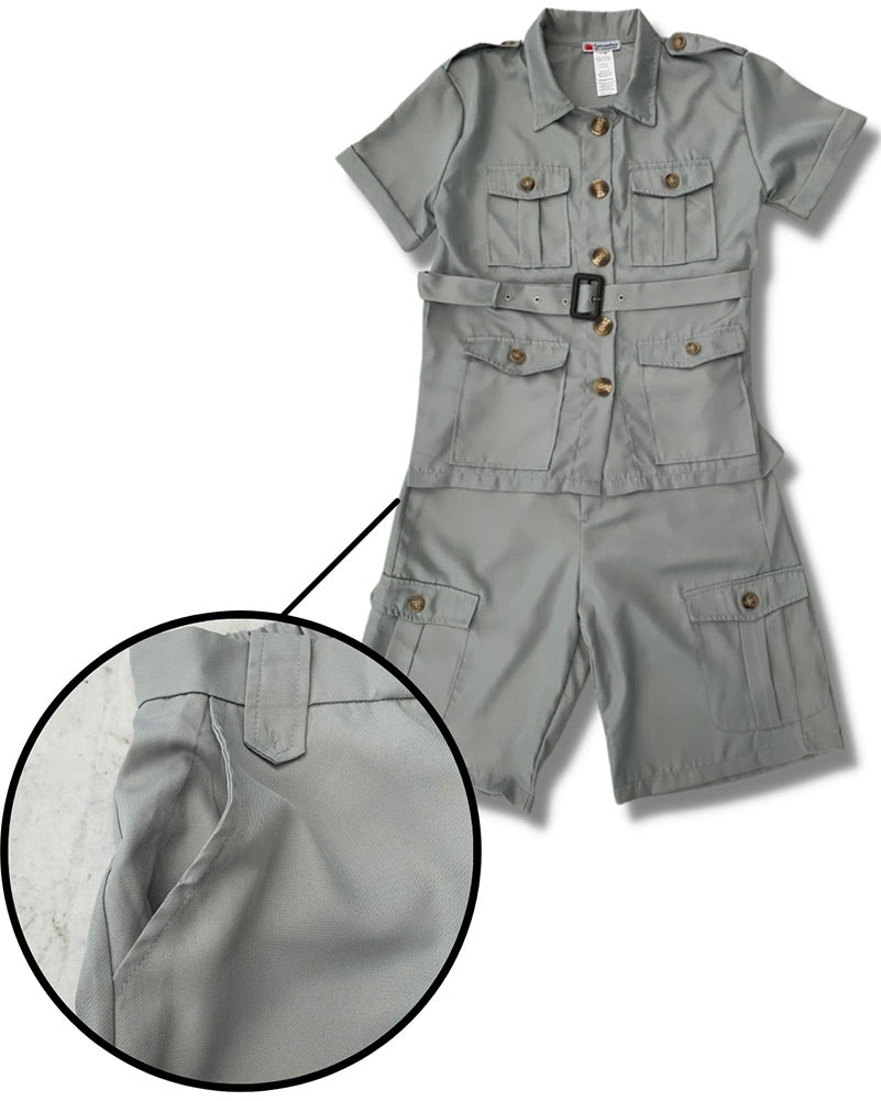 Safari Suit Deluxe Kids Costume