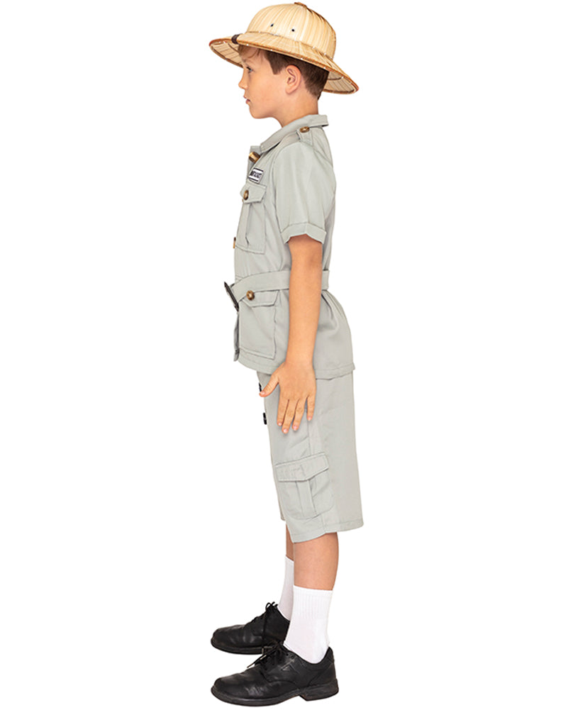 Safari Suit Deluxe Kids Costume