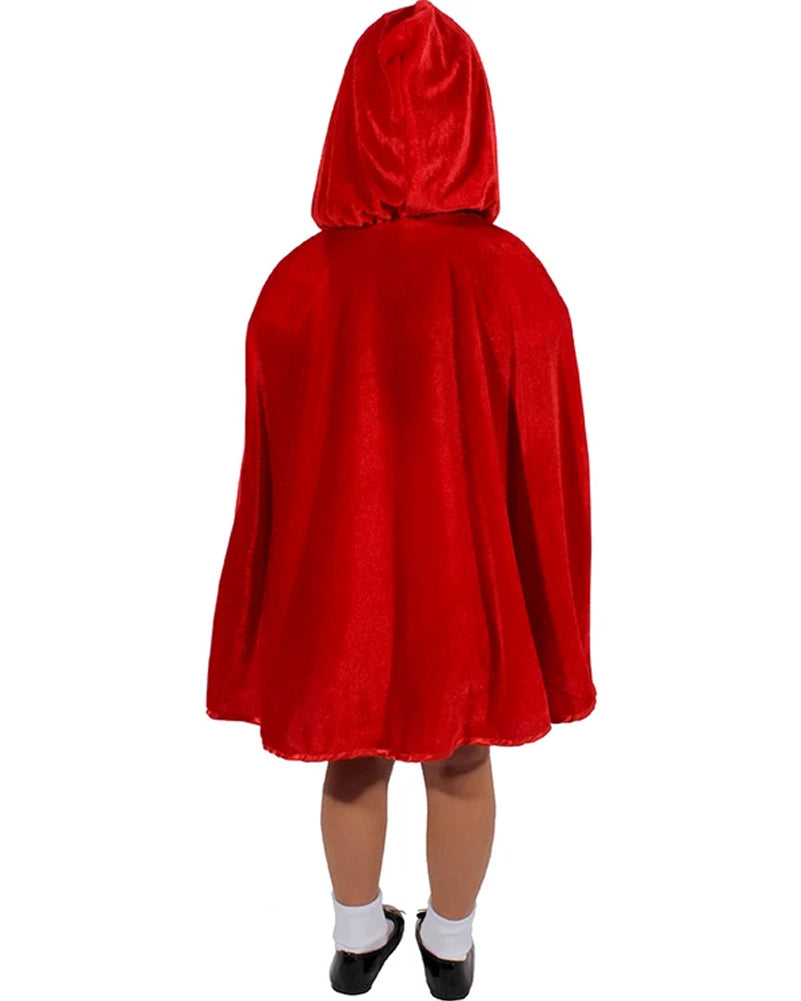 Storybook Red Riding Hood Deluxe Girls Cape