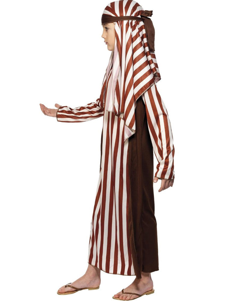 Striped Shepherd Robe Kids Costume