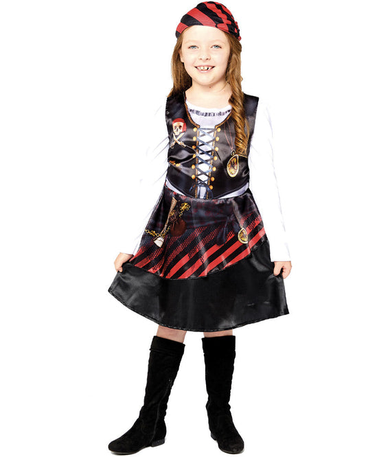 Sustainable Pirate Girls Costume