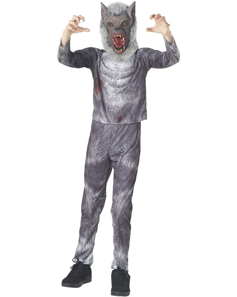 Werewolf Deluxe Boys Halloween Costume