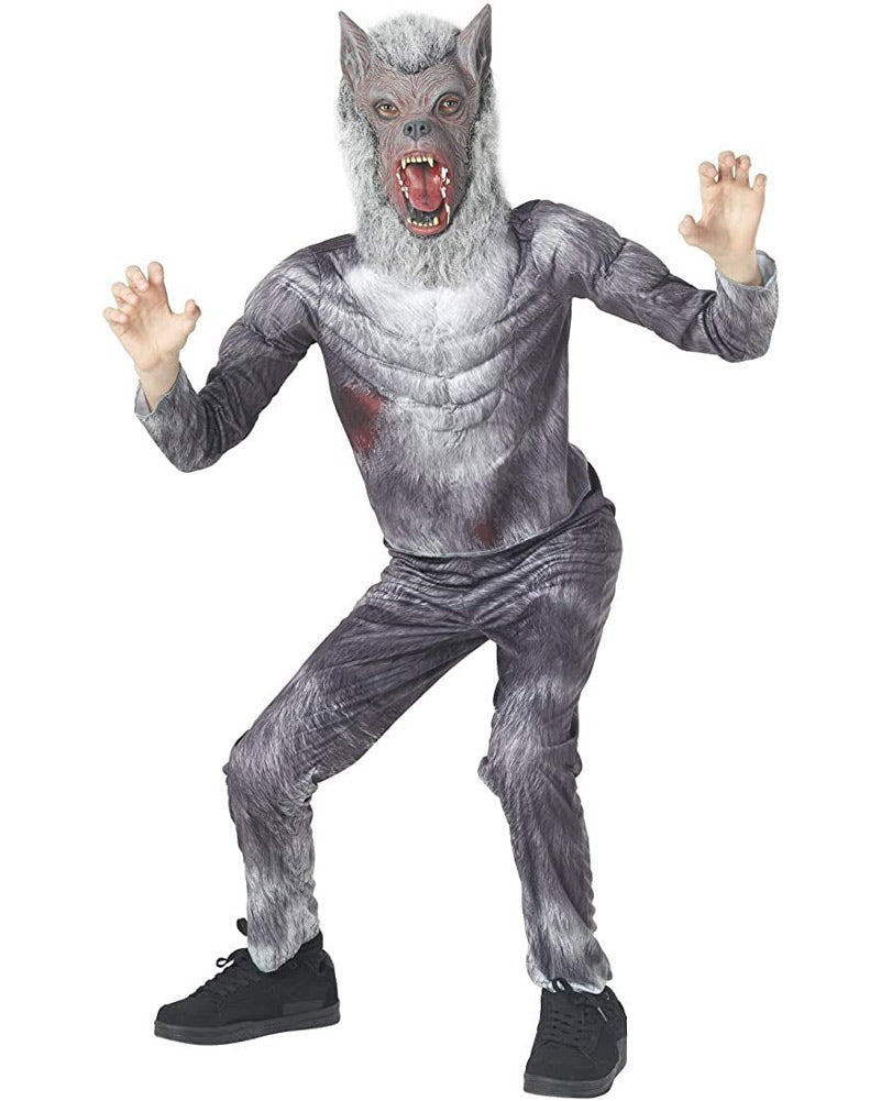 Werewolf Deluxe Boys Halloween Costume