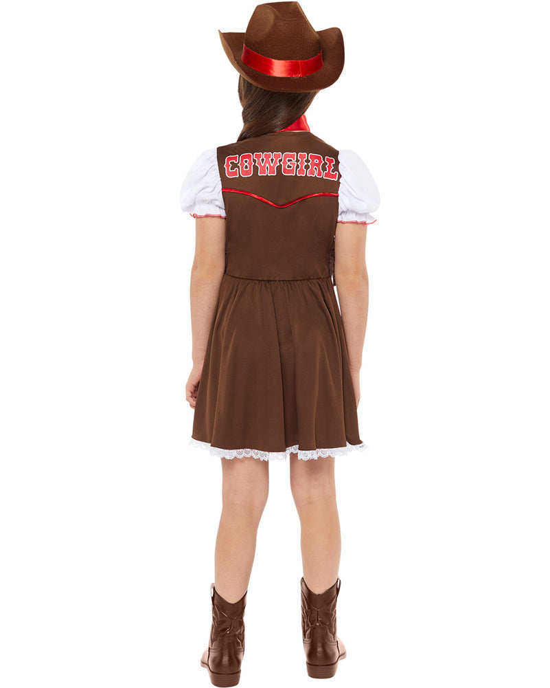 Western Cowgirl Girls Costume