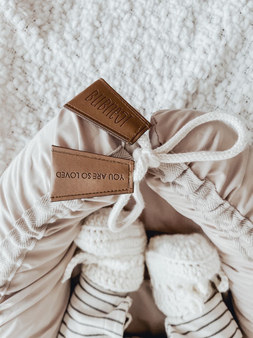 Organic Baby Nest - Latte