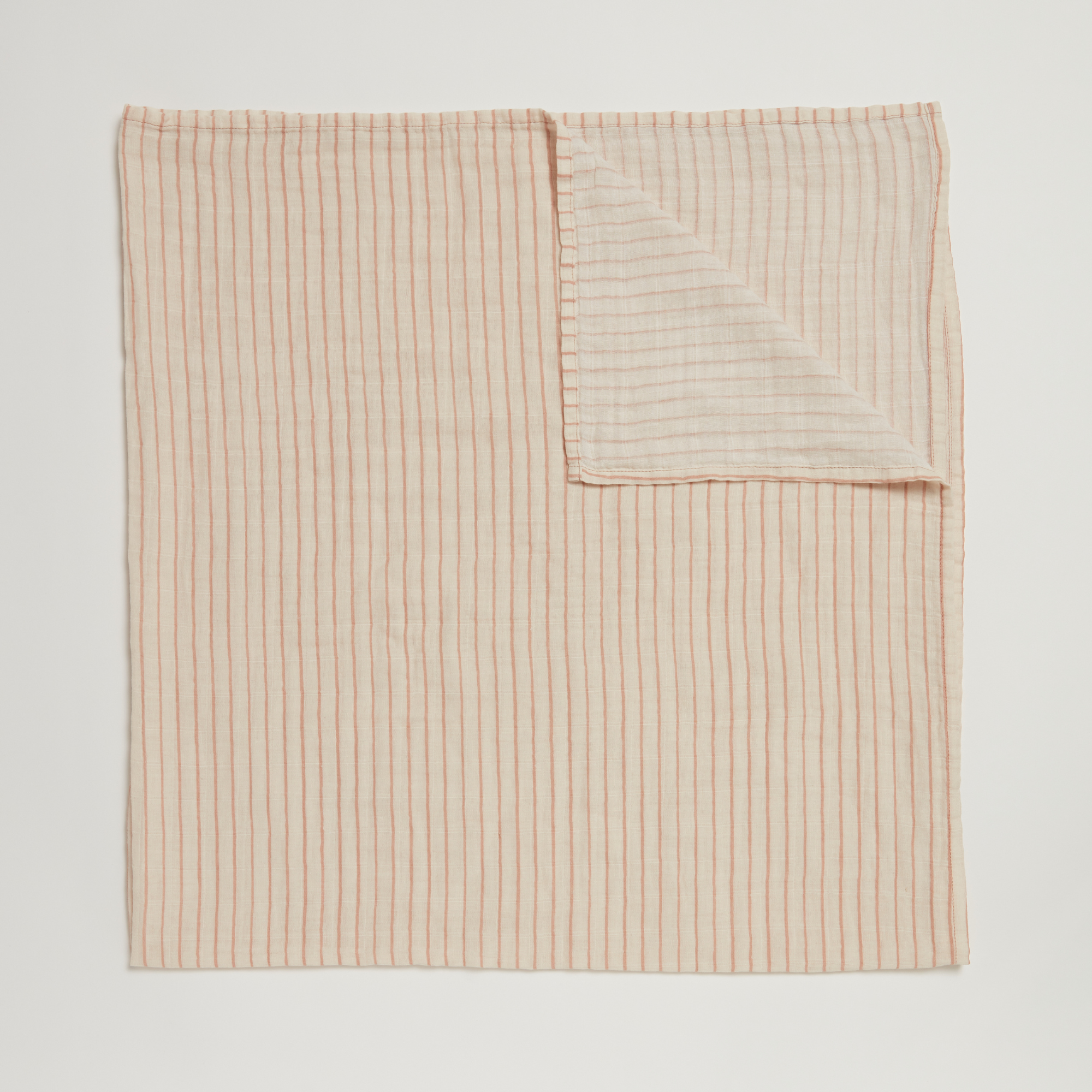 Painted Stripe Muslin Swaddle
