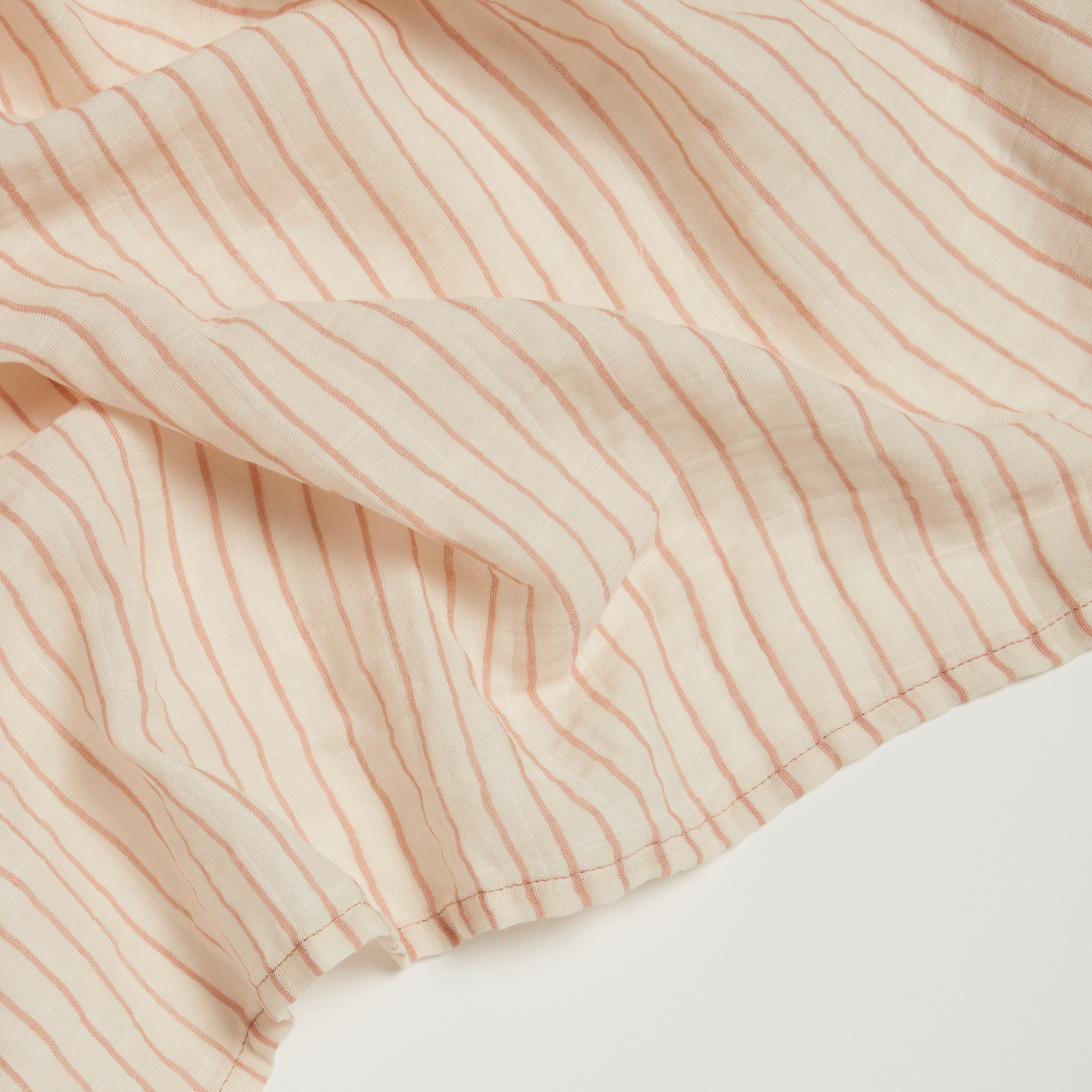 Painted Stripe Muslin Swaddle