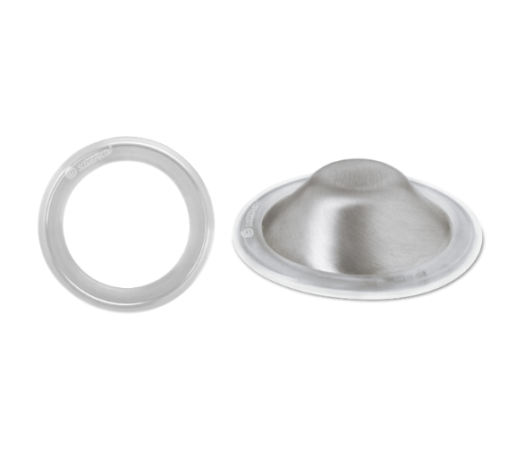 Silverette® cups + O-Feel™ ring (1 Pair)
